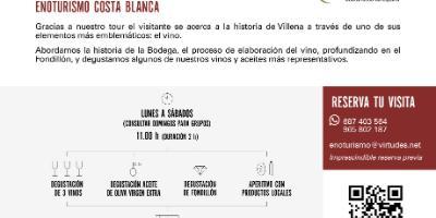 Bodega Las Virtudes-Visita enológica con degustación-Wine tour with wine tasting-Visita enològica amb degustació