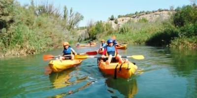 Cabriel Roc Kayaking-Descenso en canoa por el río Cabriel-Canoeing on the Cabriel-Descens en canoa pel riu Cabriol