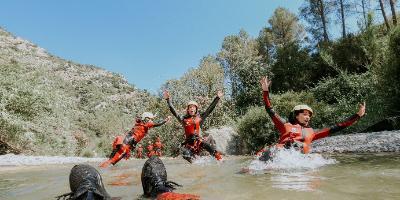 Viunatura-Barranquismo acuático N1-Water canyoning N1-Barranquisme aquàtic N1