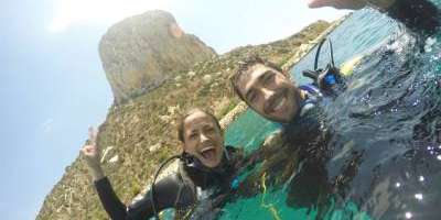 Dive & Dive-Bautismo de buceo en Calpe-Scuba diving for beginners in Calpe-Baptisme de busseig a Calp