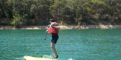 Sargantana Aventura-Paddle surf entre montañas (SUP)-Paddle surf entre muntanyes (SUP)