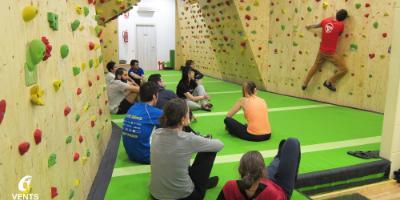 Iniciación a la técnica gestual de escalada